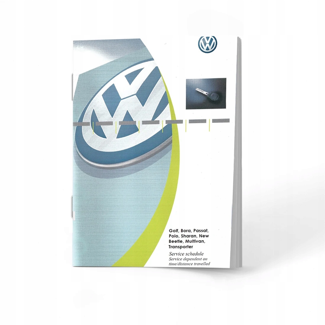 Vw Volkswagen Anglická servisní knížka 8 modelů