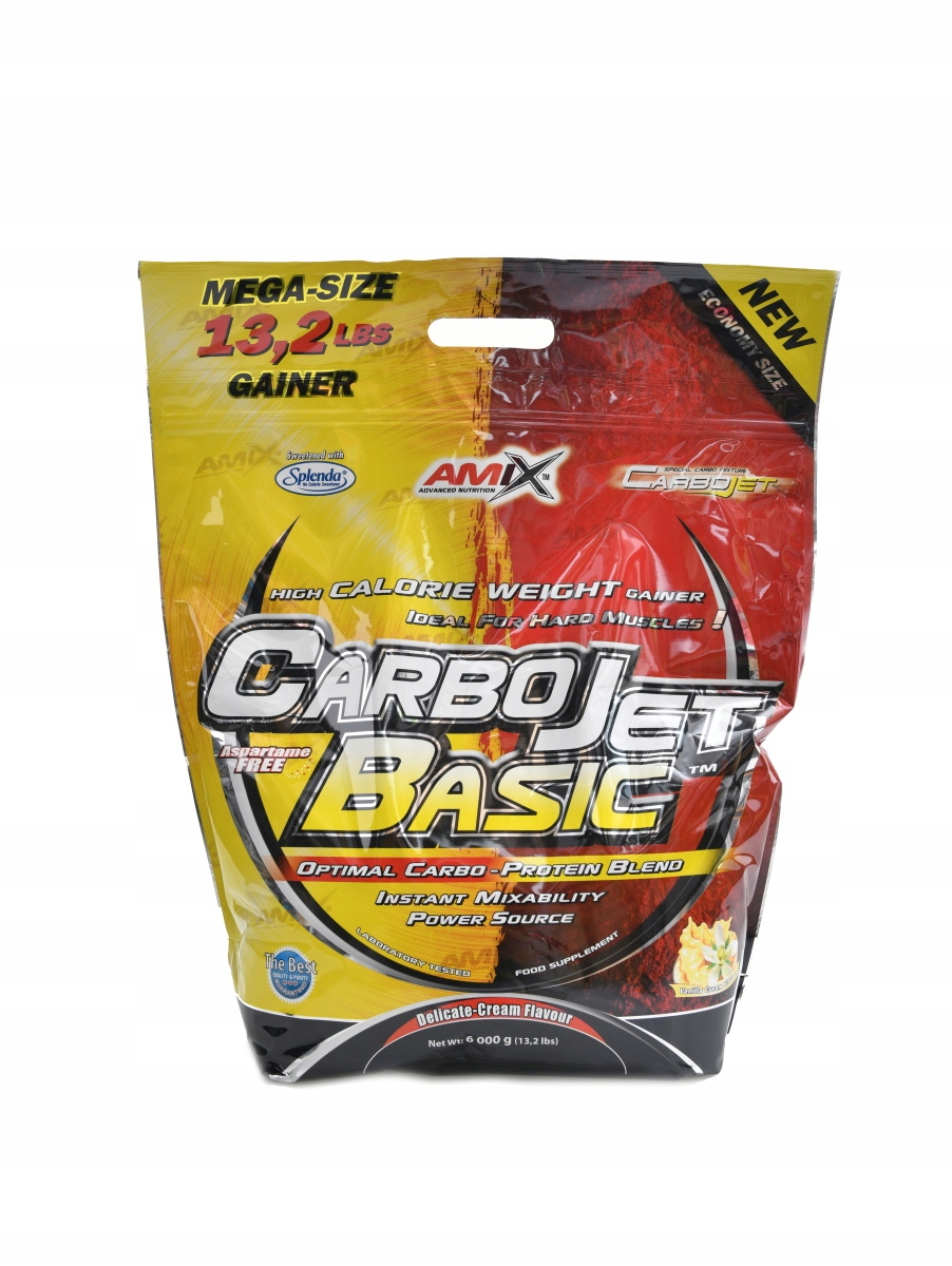 Amix CarboJet basic 6000 g vanilka