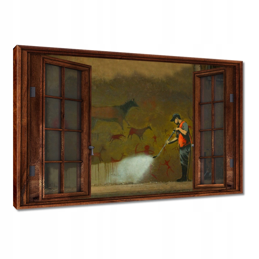 

Obrazy 120x80 Banksy Usuwanie sztuki