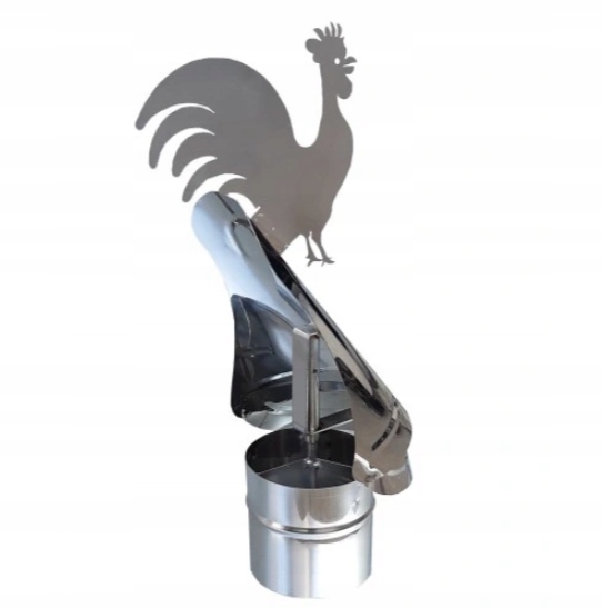 STRAŻAK FI 120 NASADA KOMIN Z KOGUTEM BEZ PODSTAWY