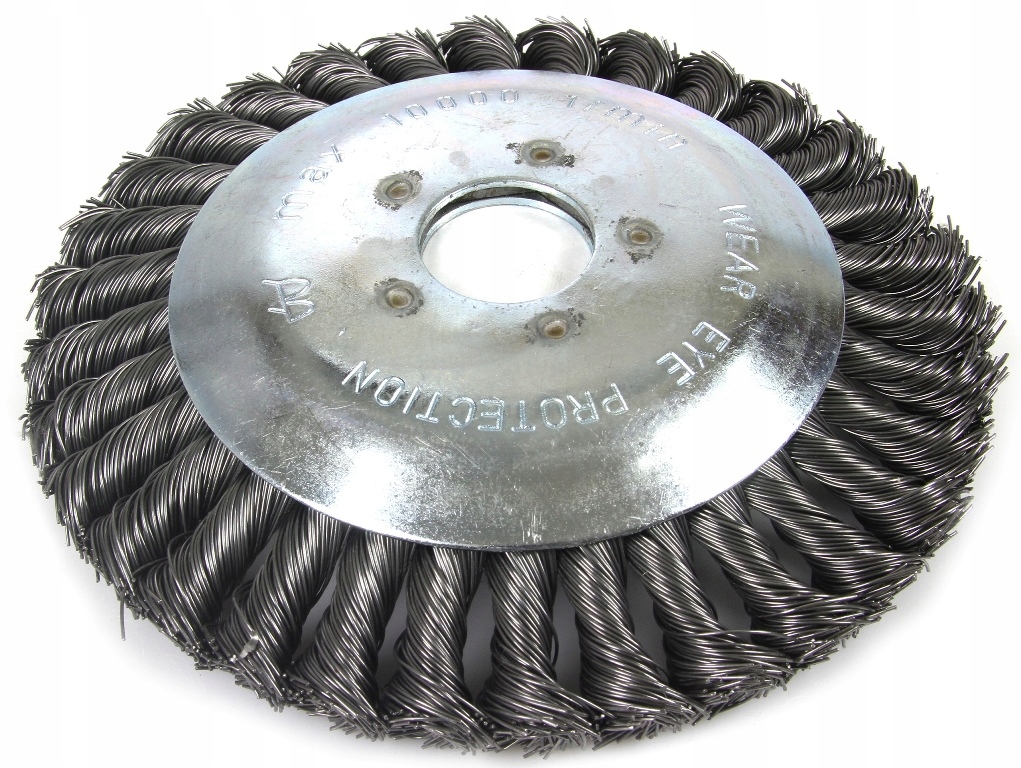 DRUCIAK TARCZA SZCZOTKA DRUCIANA KOSY SPALINOWEJ 200mm MCHU POLBRUK TRAWA Marka FT