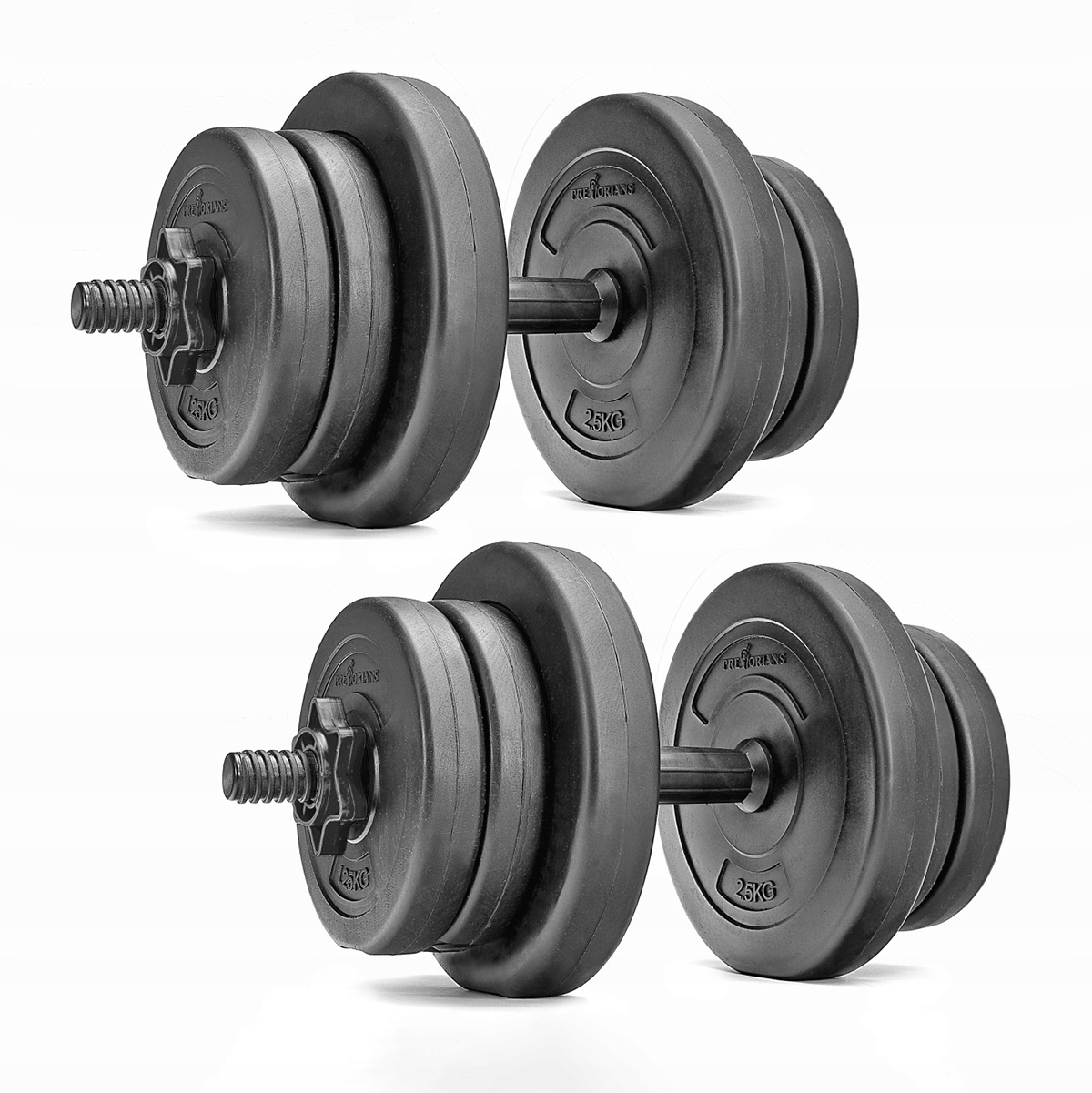 HANTLE SZTANGIELKI REGULOWANE BITUMICZNE CIĘŻARKI DO ĆWICZEŃ 2X10KG Typ regulowane