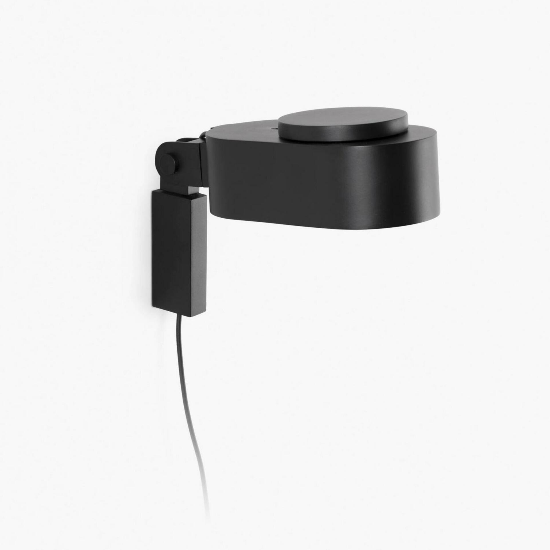 Faro Inviting čierne stmievateľné nástenné Led svietidlo, 6W, 2700K/4000K