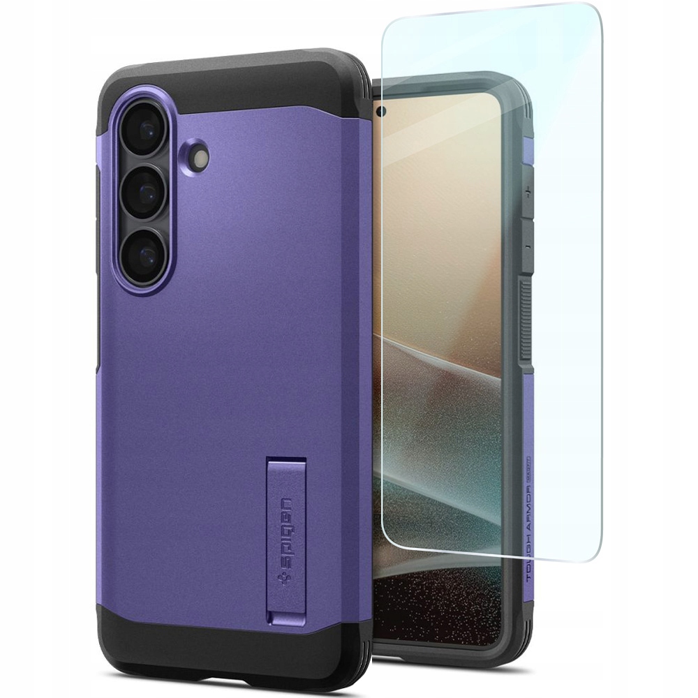 Etui Spigen Tough Armor do MagSafe do Galaxy S26 Plus, z podstawką szkło