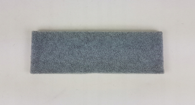 92 OPASKA z polaru polarowa szer 8cm SZARA MELANŻ Kolor szary