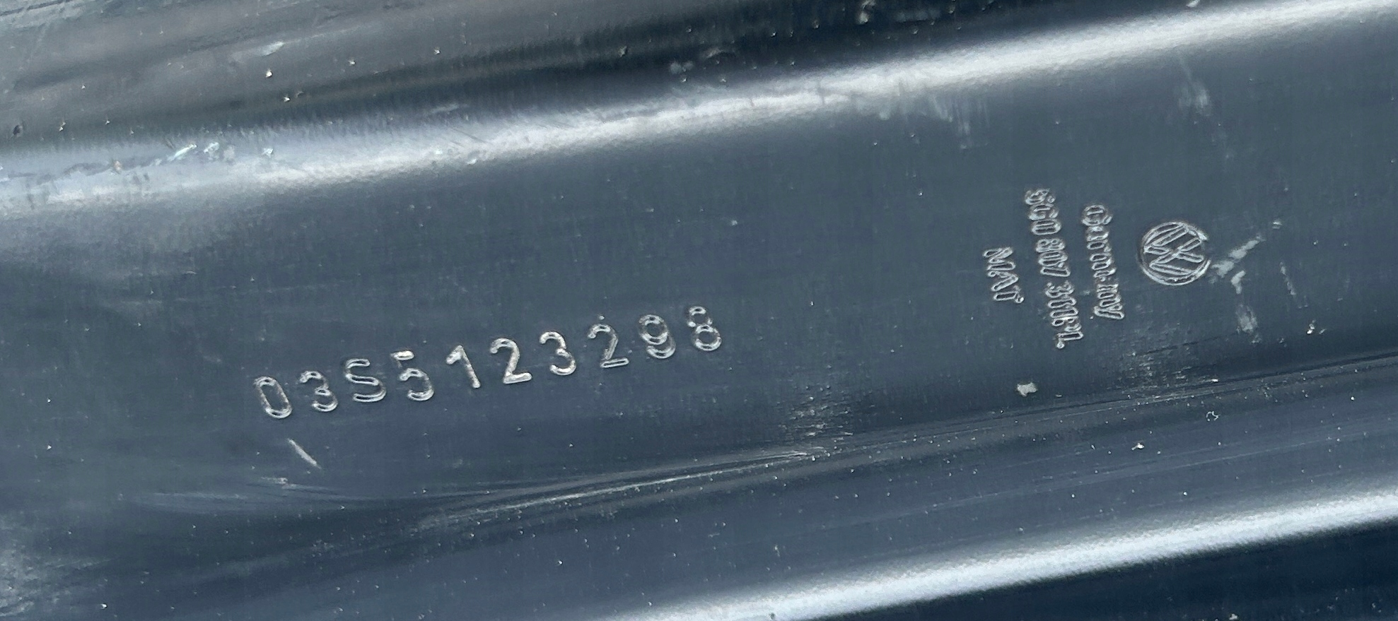 Stoßstangenträger heck VW GOLF VII