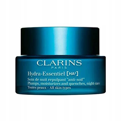 Clarins Hydratační Noční Krém Pro Všechny Typy Pleti Hydra Essentiel (vyplňuje, Z