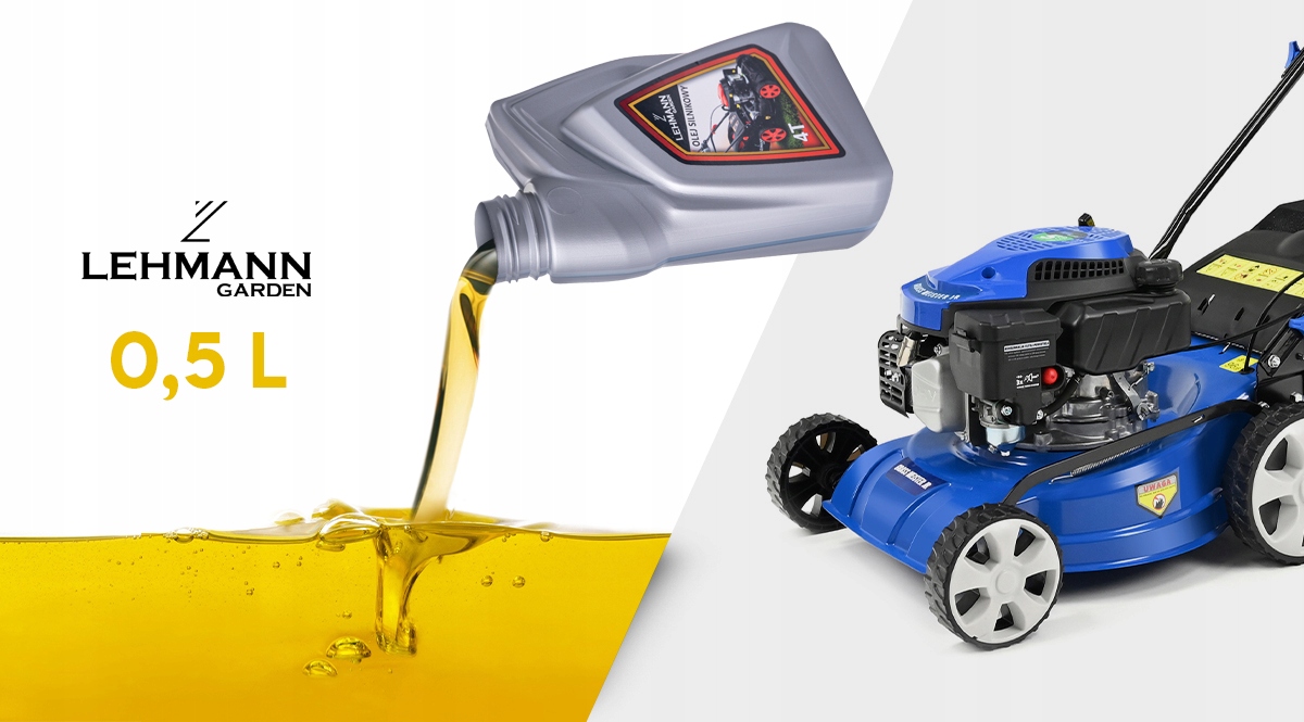 OLEJ DO KOSIARKI SILNIK CZTEROSUWOWY SAE 30 500ML Marka Lehmann