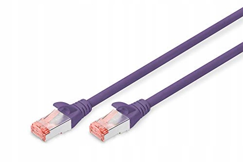 Digitus DK-1644-020/VI kabel sieciowy 2 m Cat6 S/FTP (S-STP) Fioletowy