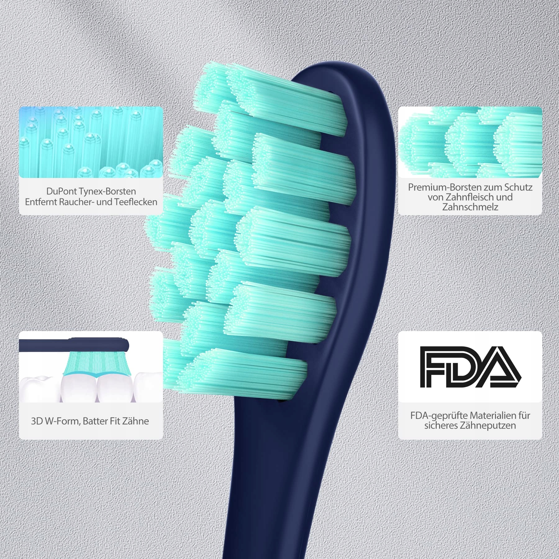 Oclean Flow elektryczna szczoteczka do zębów, soniczna FLOW BLUE — miniatura 5