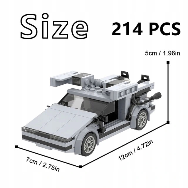 Powrót do Futured Building Machine Delorean Marka bez marki