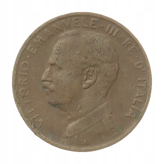 [M33100] Włochy 1 centesimi 1912