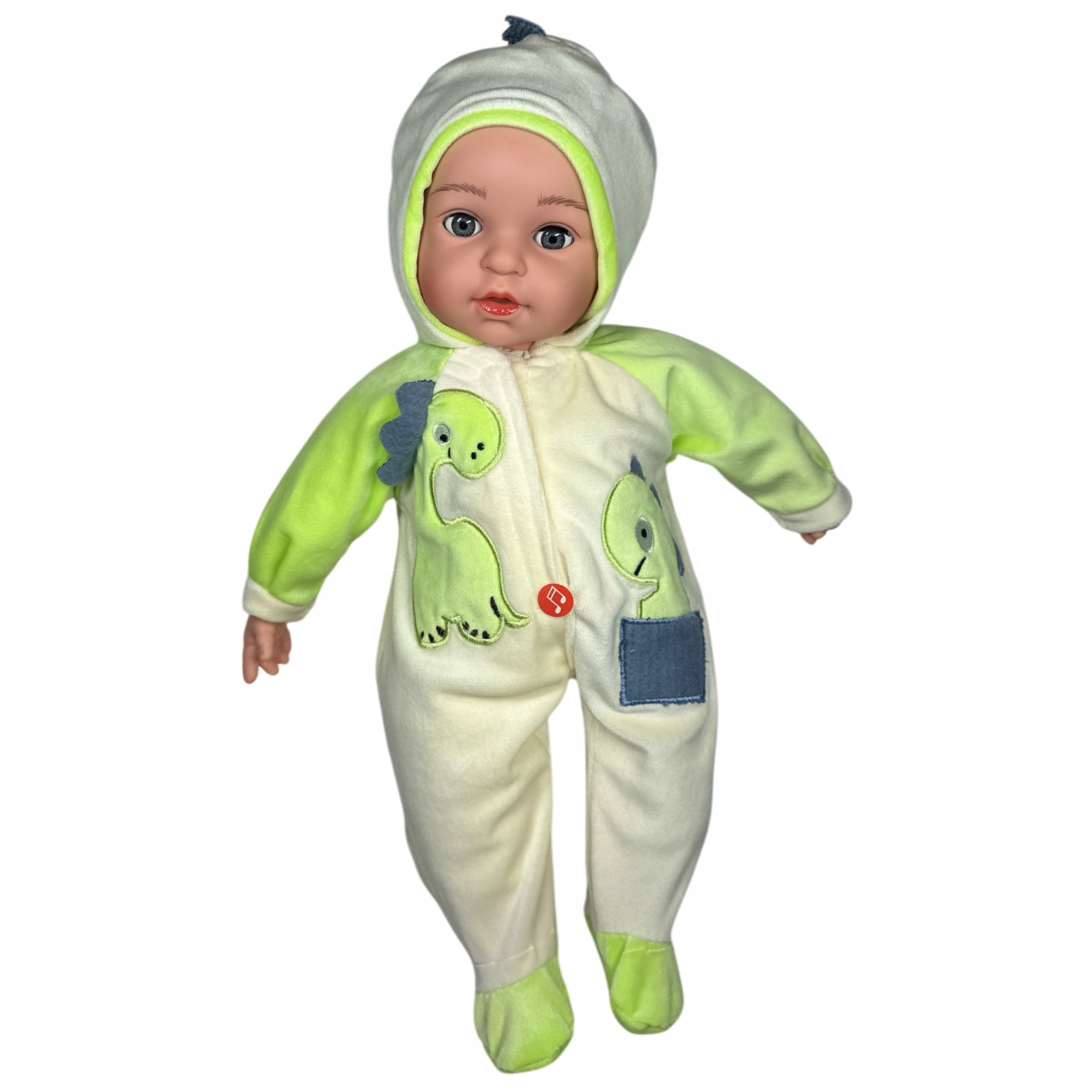 DUŻA LALKA INTERAKTYWNA ZAMYKA OCZY BOBAS CHŁOPIEC 40CM MÓWI ŚPIEWA PUDEŁKO Informacje dot. bezpieczeństwa i zgodności produktu Nie nadaje się dla dzieci poniżej określonego wieku. Do używania pod nadzorem osoby dorosłej