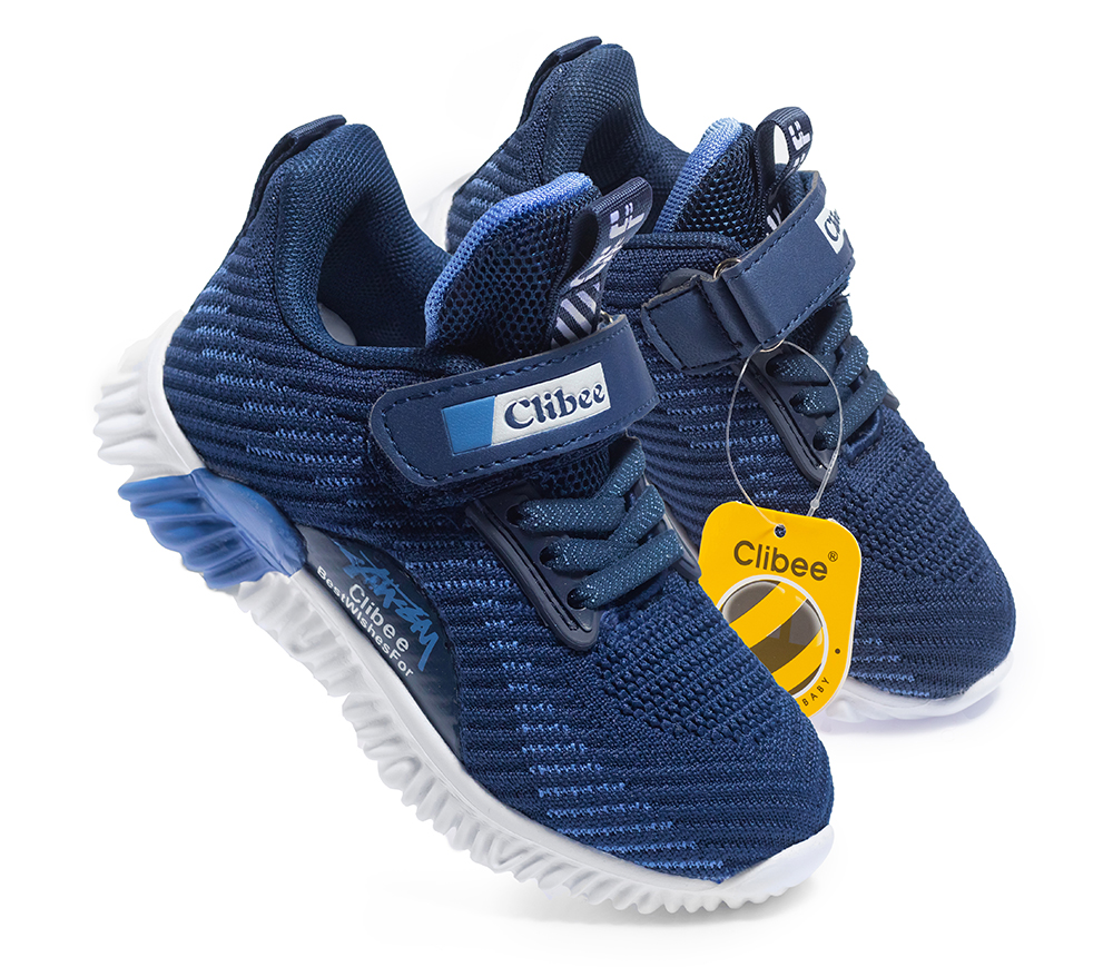 Adidaski CLIBEE dziecięce wygodne buty sportowe granatowe oddychające 26 Odcień granatowy