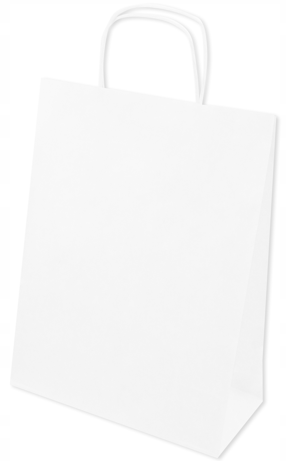 

Torba papierowa biała 24x10x32 240x100x320 250 szt