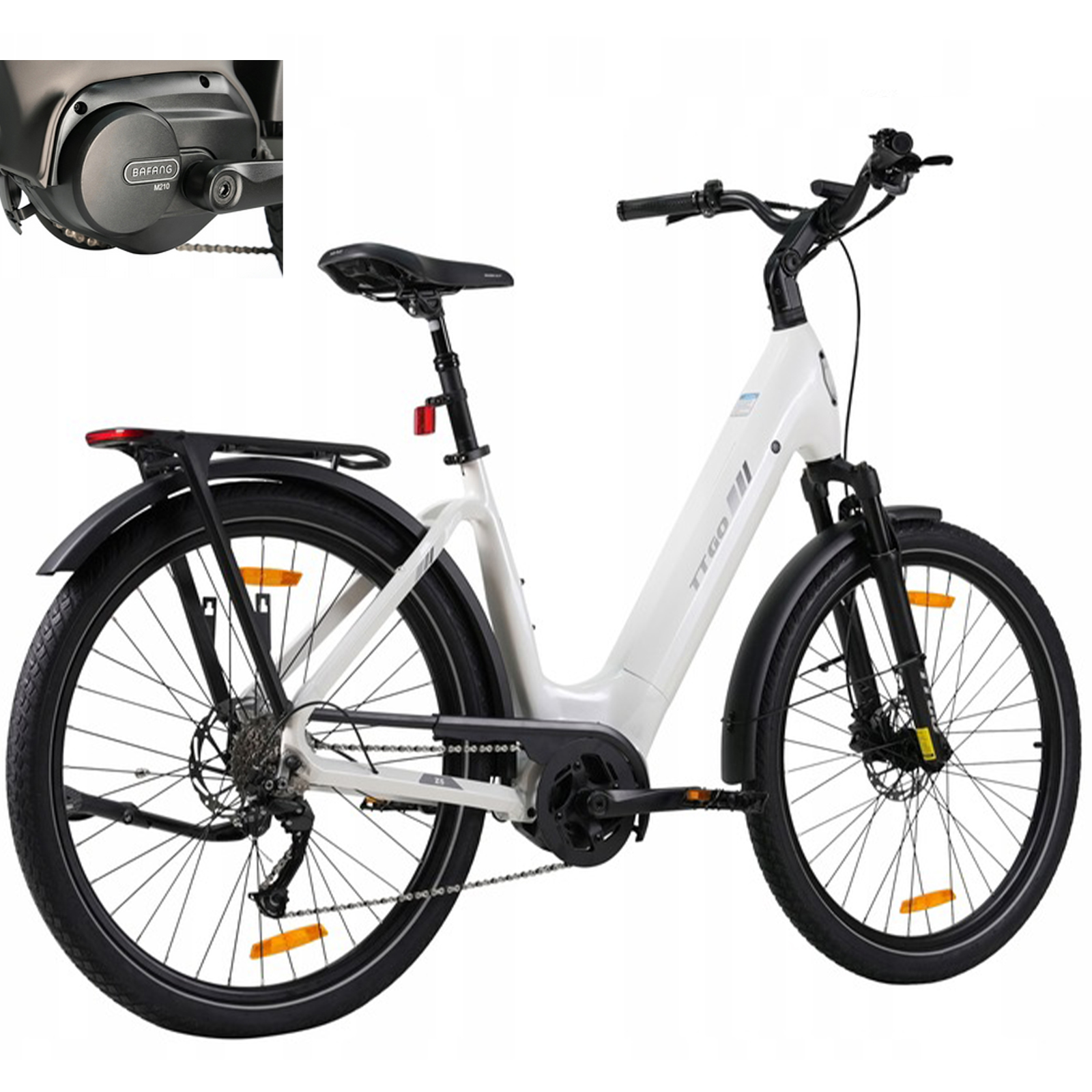 27,5" Elektrokolo Ttgo Z5 Bafang 250W 36V 20Ah 25 km/h Dojezd 130 km Olejové brzdy