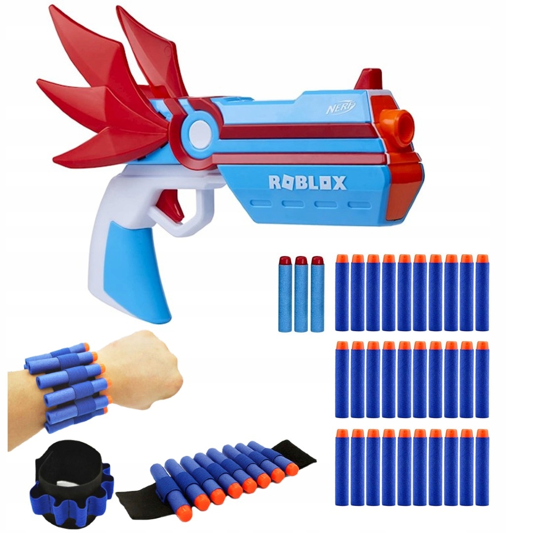 

Pistolet Nerf Roblox Dartbringer Strzałki Opaska