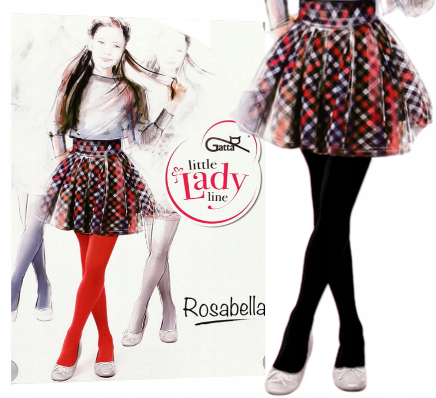 

Rajstopy Gatta Rosabella 60DEN 152-158 czarne