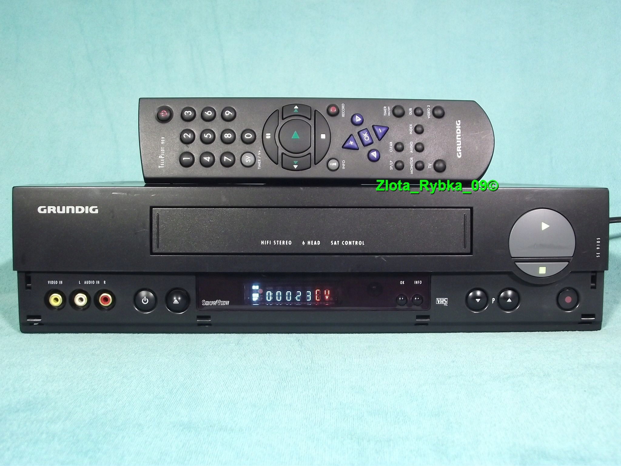 6-głowicowy MAGNETOWID GRUNDIG Sevilla STEREO SP/LP PILOT GWARANCJA !!! Marka Grundig