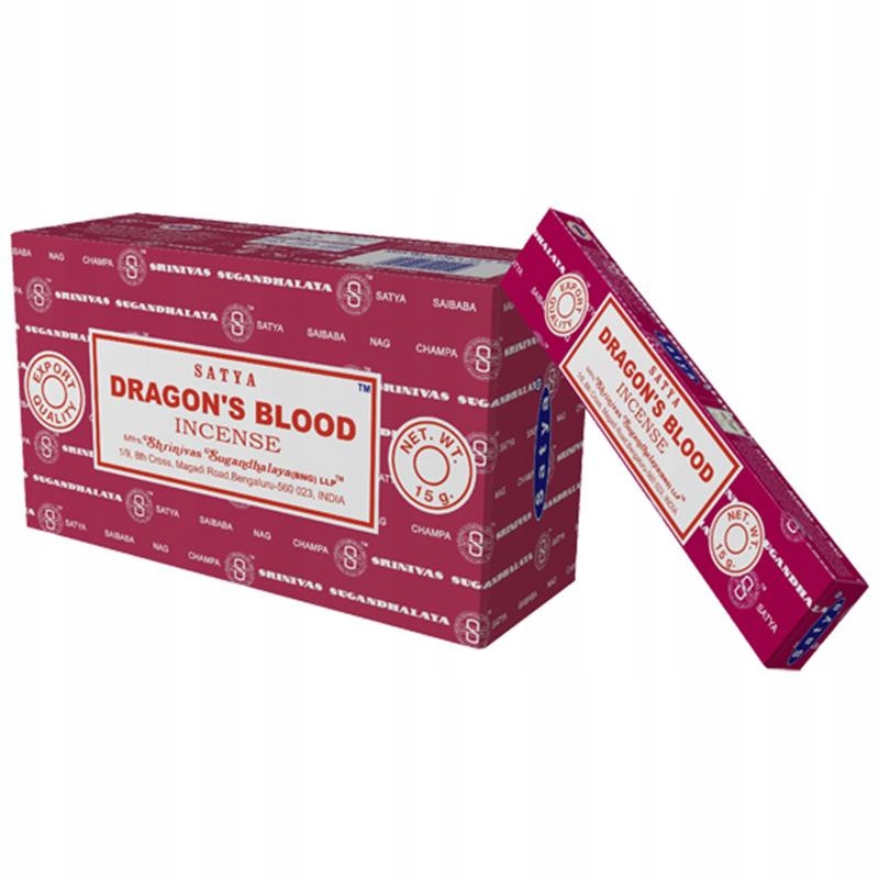 

Kadzidła w patyczkach Dragon's blood ok 24 sztuki