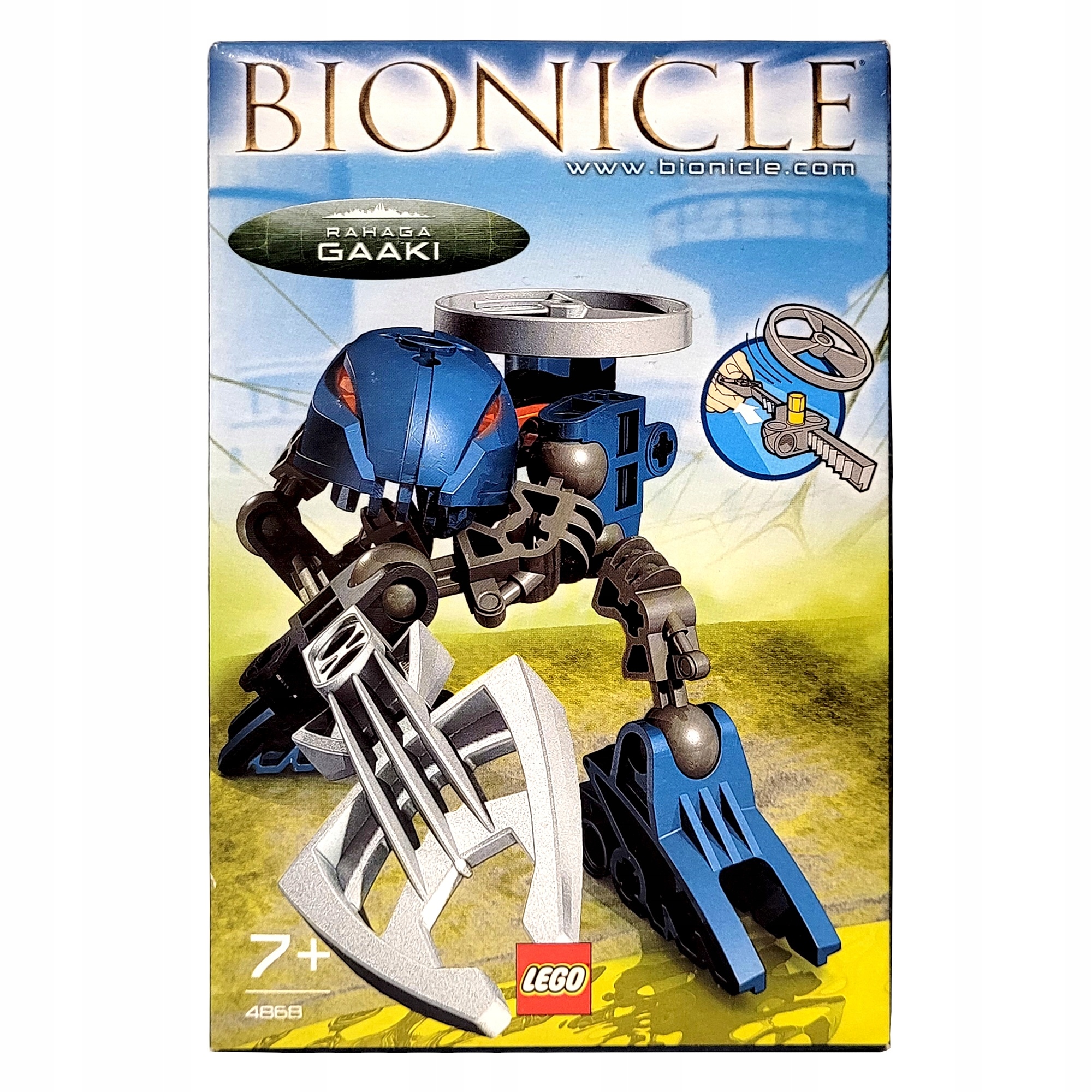Lego Bionicle 4868 Rahaga Gaaki Misb 2005