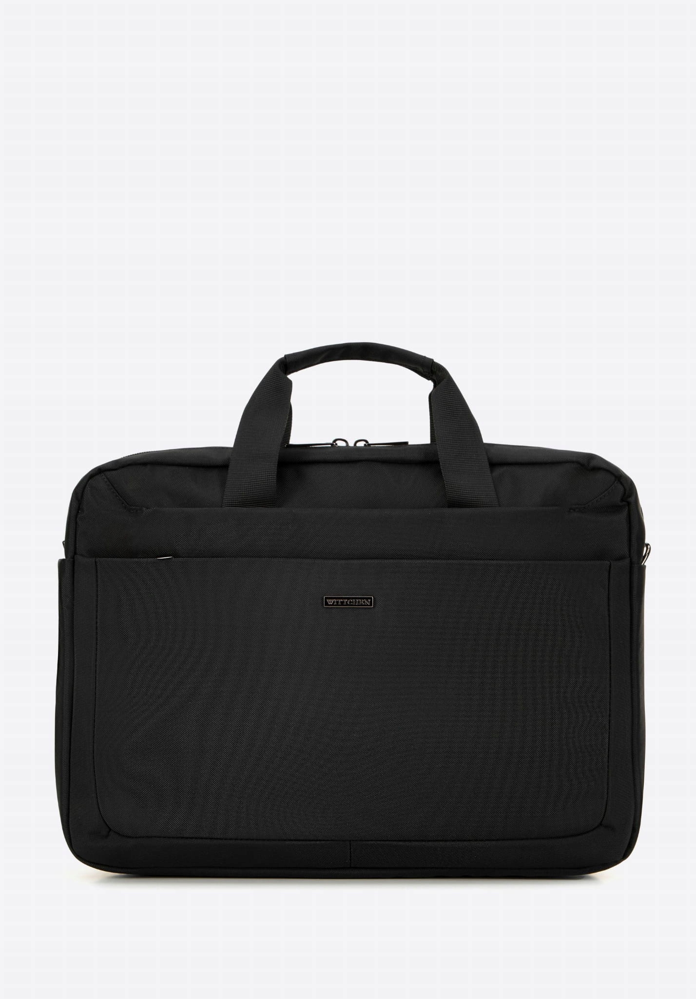 Czarna torba męska na laptopa 15,6 " Wittchen 99-3P-205-1 pojemna na ramię