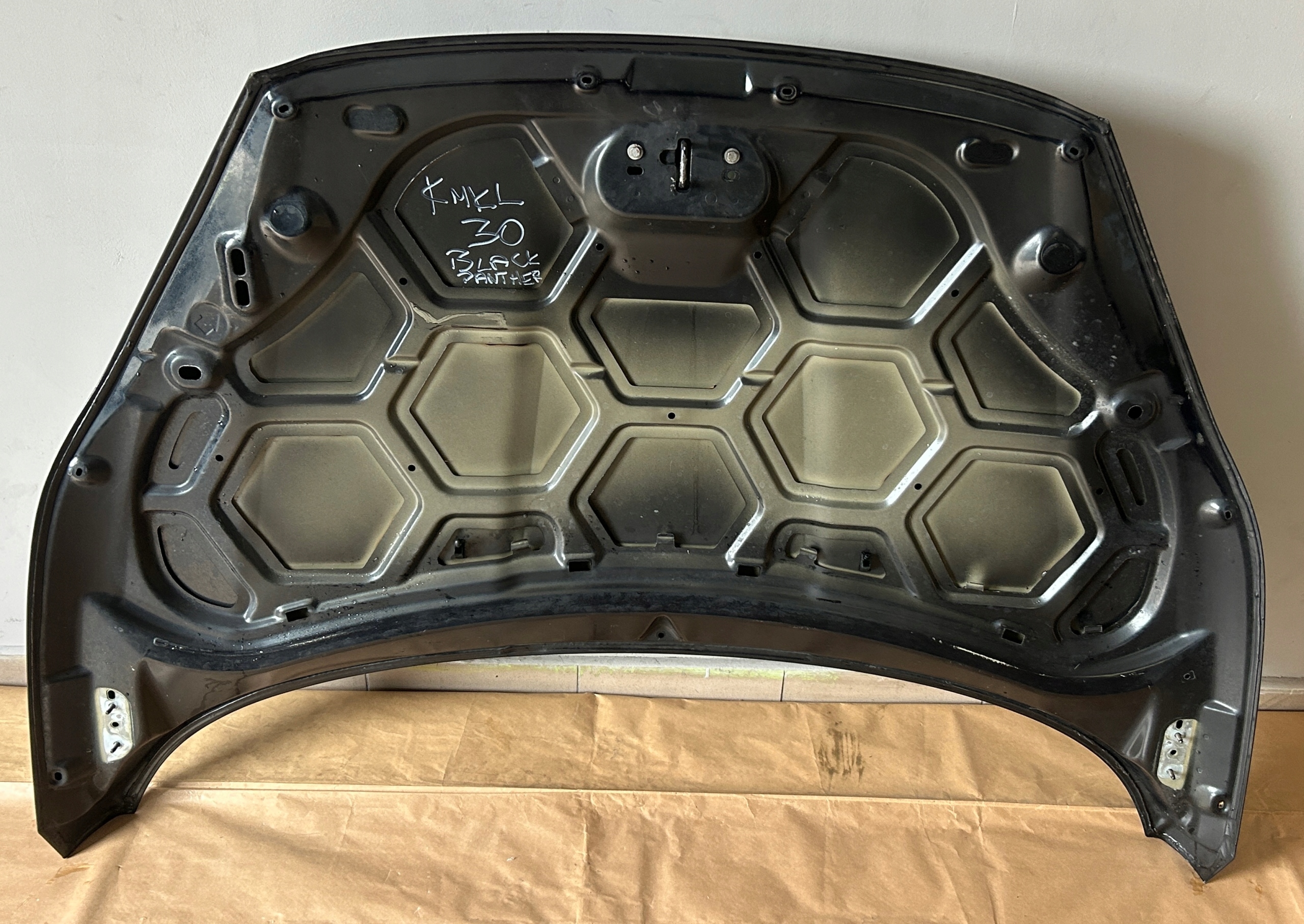 FORD FIESTA MK7 LIFT 2012-2017 bonnet front BLACK PANTHER original
