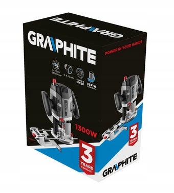 GRAPHITE Frezarka górnowrzecionowa 1300 W 59G717 Kod producenta 59G717