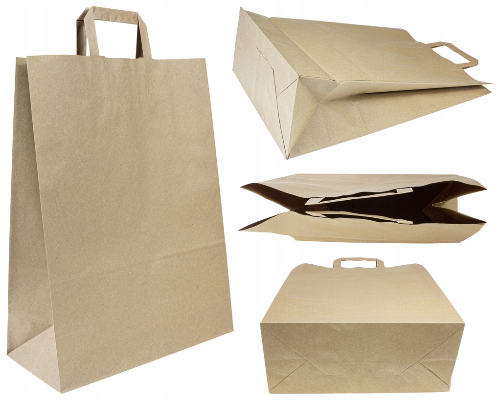 

Torby Papierowe Eko 320x140x425 32x14x42 250 sztuk