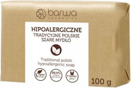 

Barwa Tradycyjne Polskie Szare Mydło 100g