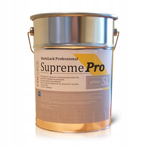 HartzLack Supreme Pro Lakier do parkietu 5l Półmat