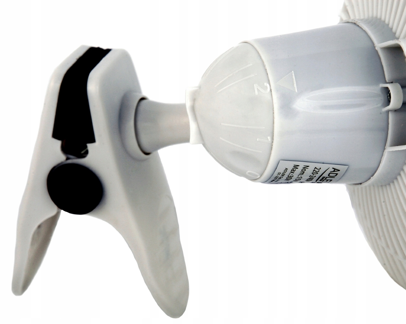 Wentylator AD 7317 z klipsem i podstawą 15 cm 2 prędkości 30W