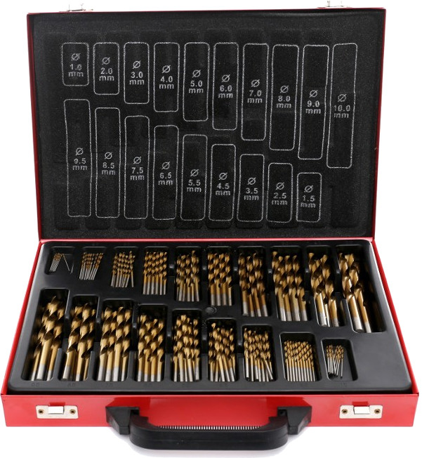 

Zestaw Wierteł Tytan Hss Do Metalu 170 Szt Walizka