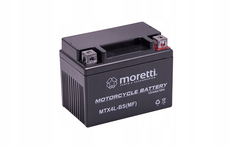 Akumulator Żelowy Gel 12V 4Ah YTX4L-BS CBTX4L-BS Martinelli