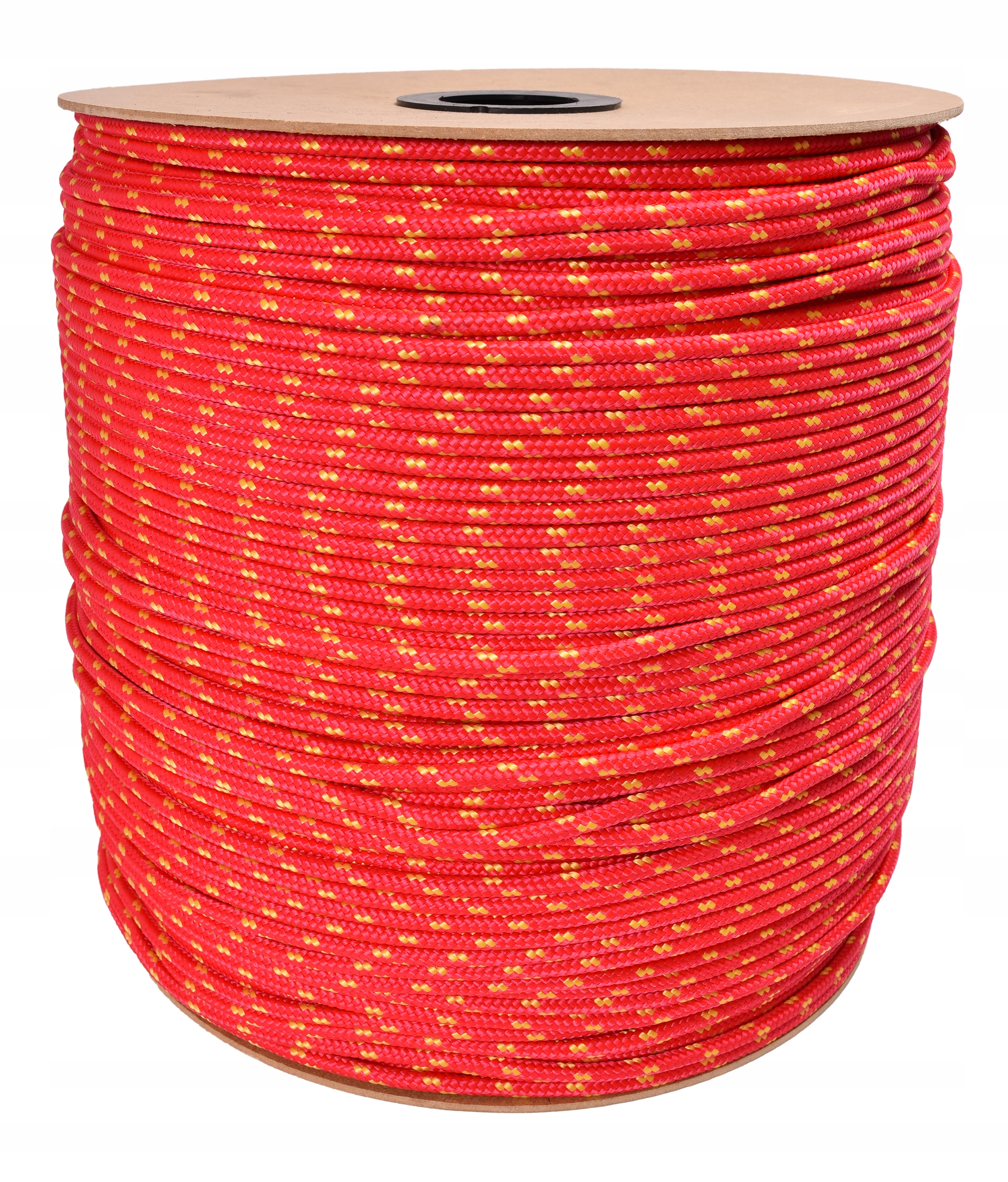 LINKA POLIPROPYLENOWA LINA PLECIONA MOCNA 6mm 100M