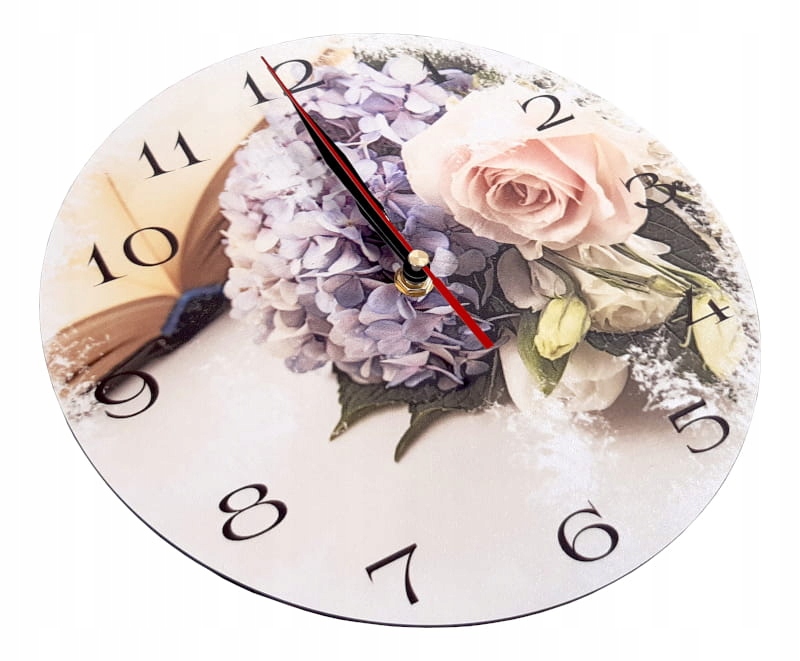 Okrągły zegar ścienny z goframi gofry do cukierni Typ ścienny