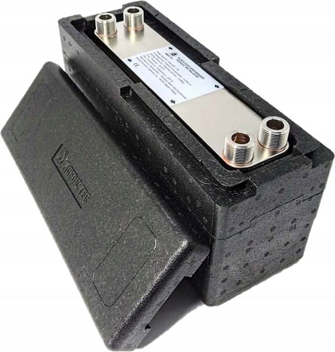 60-deskový výměník tepla 65 kW Nordic Tec 3/4'' s tepelnou izolací