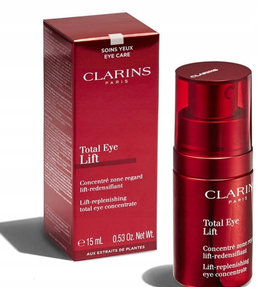 Clarins Total Eye lift krem koncentrat napinający liftingujący pod oczy