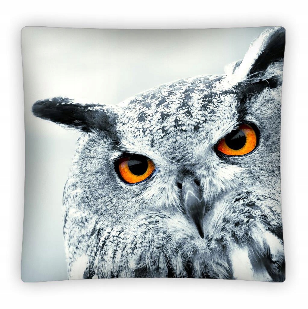 

Poszewka Dwustronna 40x40 Sowa Sówka Zwierzęta Owl