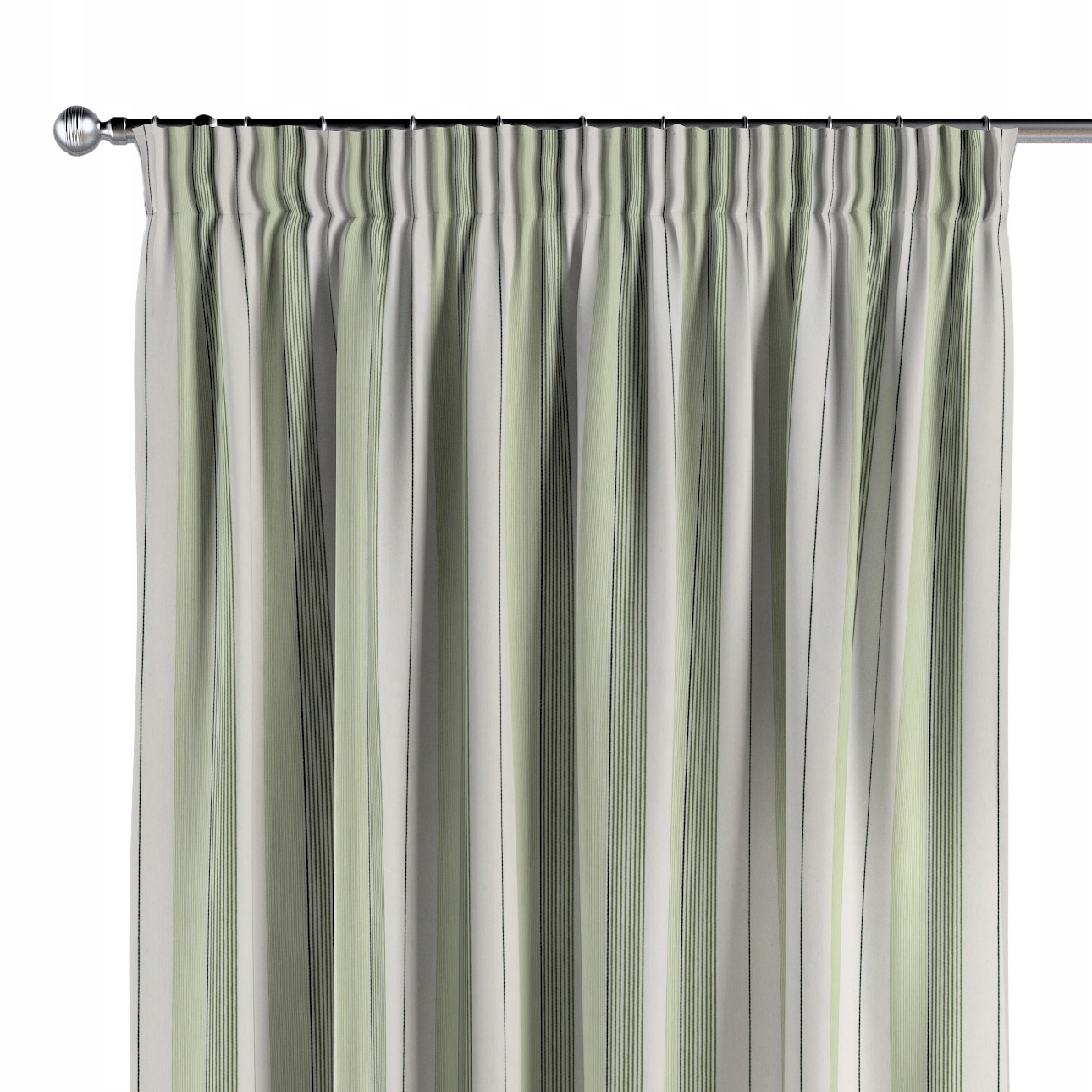 Záves na vlnitej páske 1 ks 130x260 cm biely