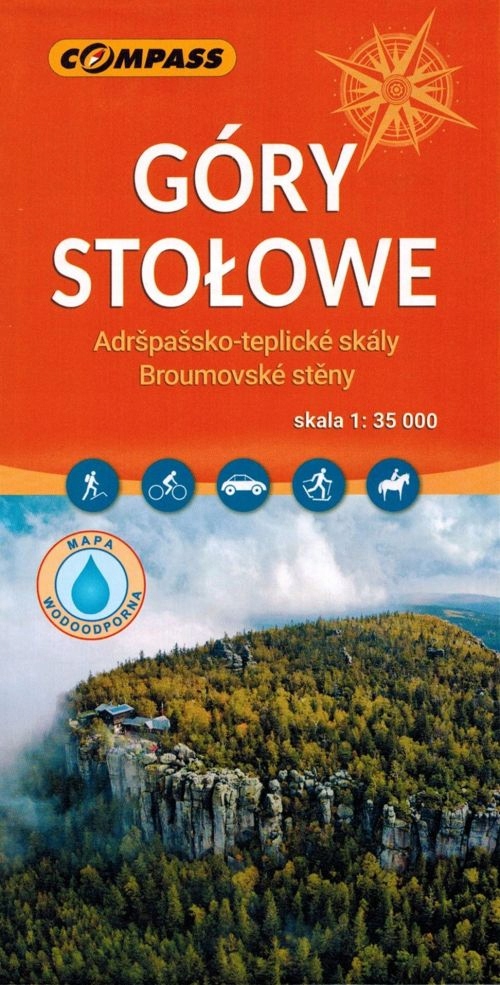

Góry Stołowe Mapa Turystyczna Laminowana Compass