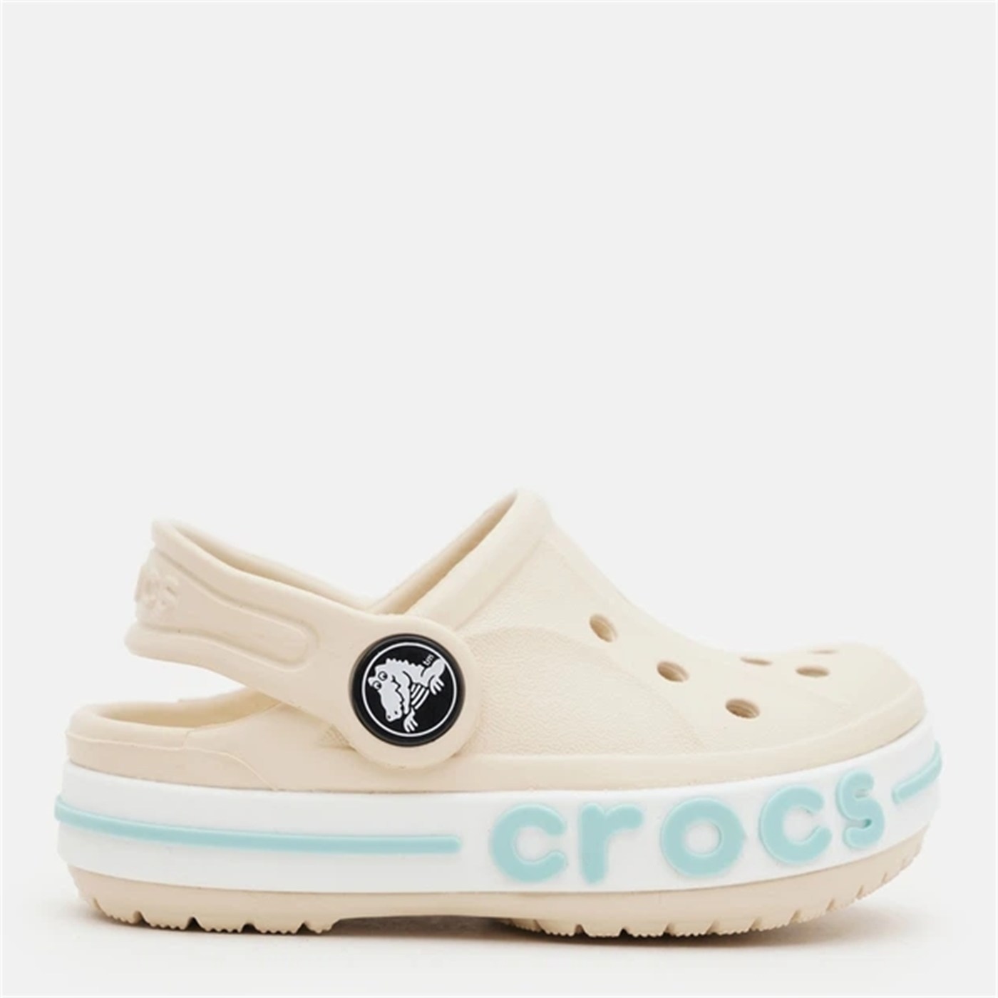 Crocs Klapki Chodaki Dla Dzieci Bayaband Clog 207018-11S Beżowe 28-29