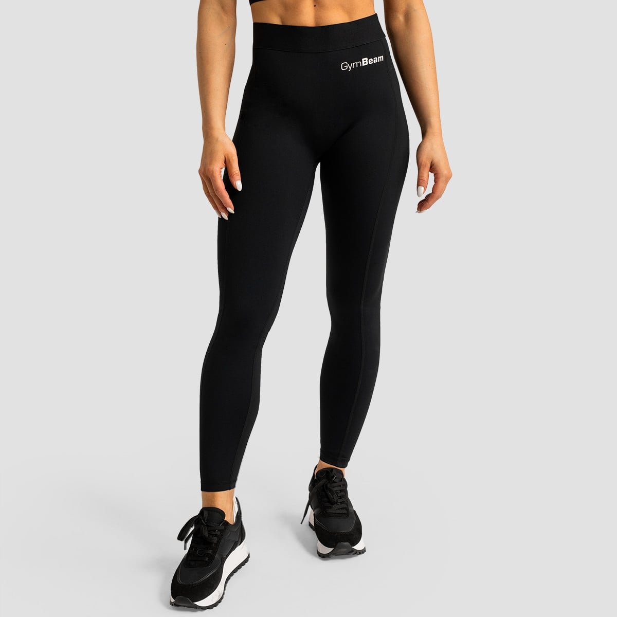 Legginsy Damskie Limitless Czarne Wysoki Stan Nie Prześwitują Xs GymBeam