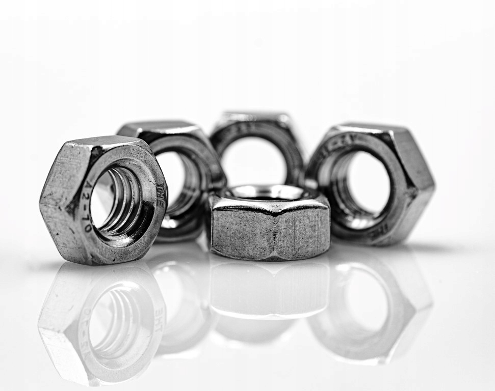 M3 NAKRĘTKA SZEŚCIOKĄTNA NIERDZEWNA A2 934 (100) Norma 934/4032