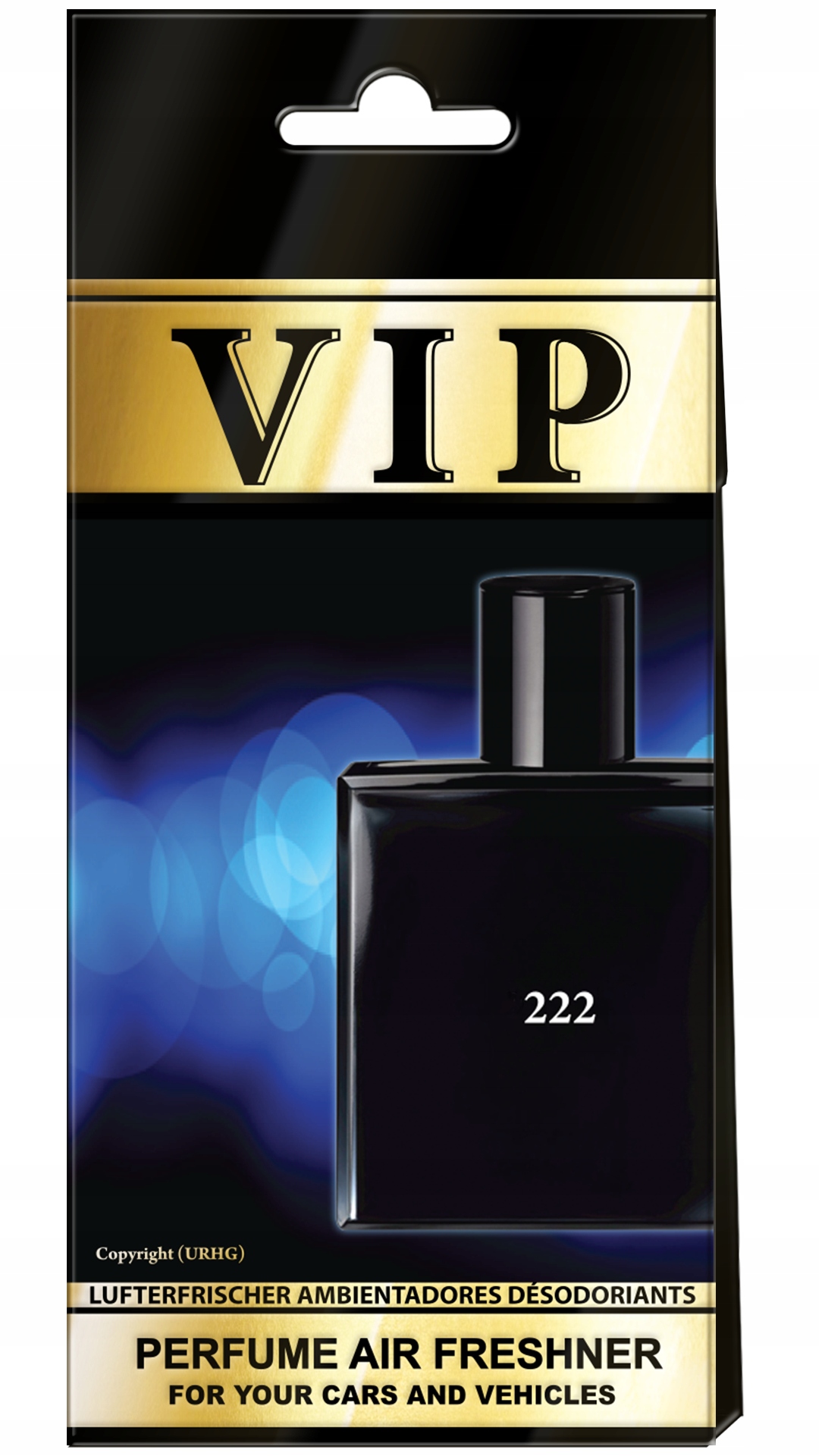 

Caribi Vip 222 Zapach do auta Bleu de Chanel