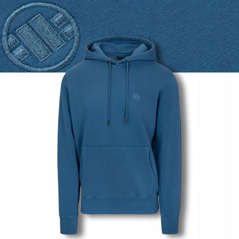 Pánská Mikina s kapucí Pitbull Lancaster II Volná Pohodlná Tepláková Mikina