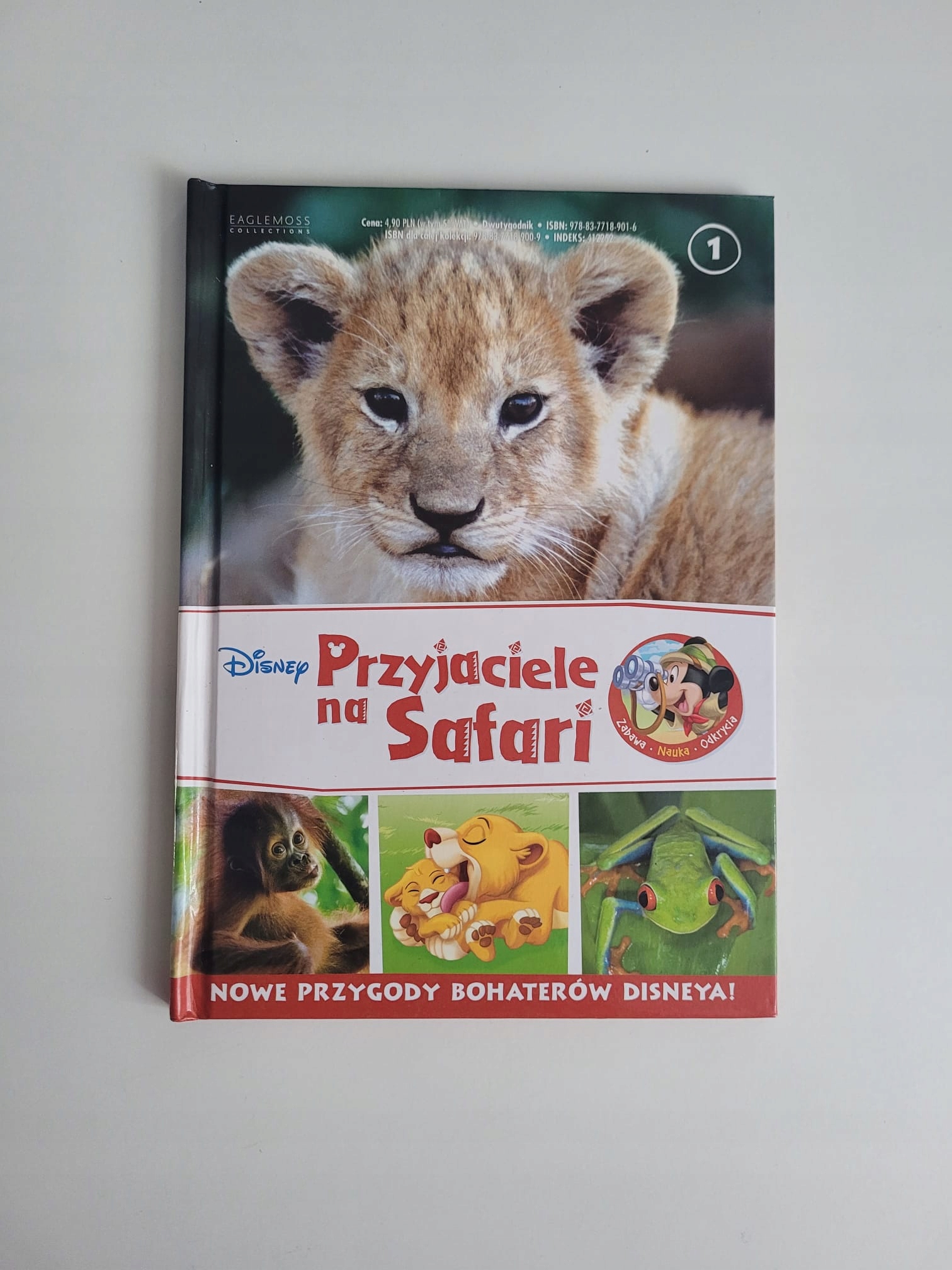 Książka Przyjaciele na safari Disney