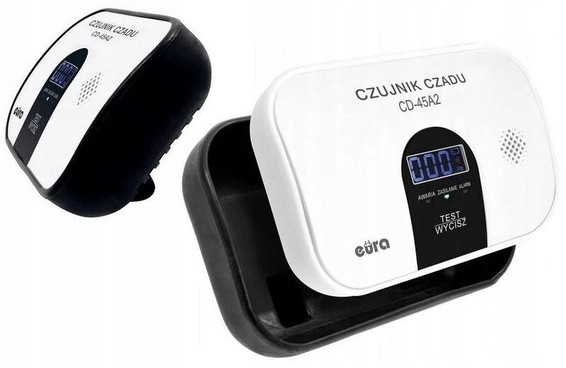 Detektor oxidu uhelnatého Eura CD-45A2 volně stojící, bateriový, LCD displej