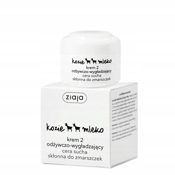 ZIAJA KOZIE MLEKO KREM ODŻYWCZO-WYGŁADZAJĄCY 2