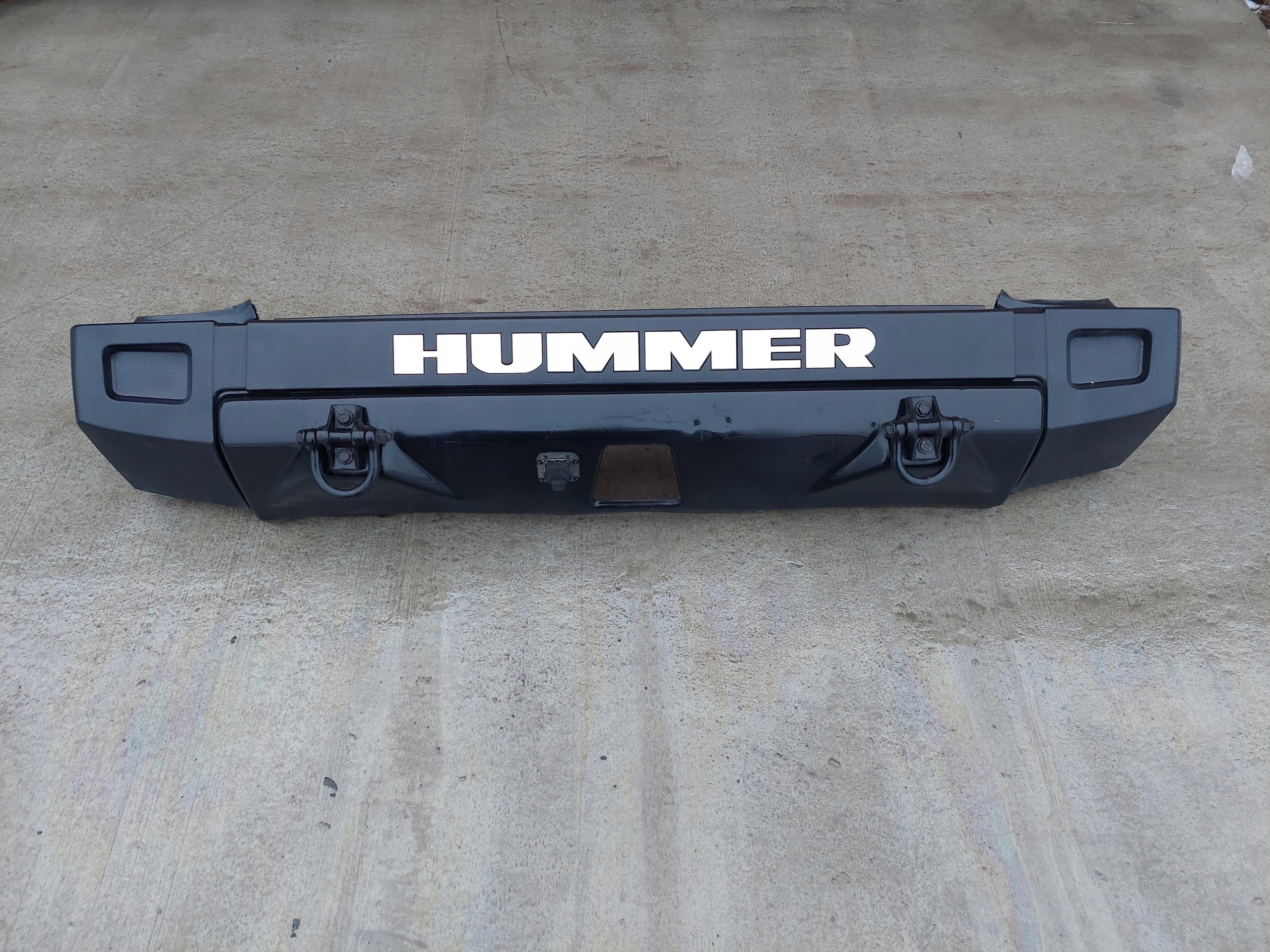 bumper rear part rear complete HUMMER H2